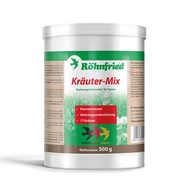 Kräuter-Gemuse-Zmes liečivých bylín pre holuby 500g ROHNFRIED Kräuter-Gemuse-Zmes liečivých bylín pre holuby 500g ROHNFRIED