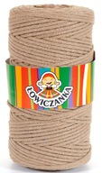 Reťazec whisky makrama 3 mm cop Reťazec whisky makrama 3 mm cop