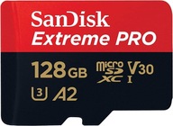 Pamäťová karta SANDISK EXTREME PRO microSDXC 128GB