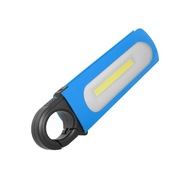 3W COB LED + 3 LED baterka TIROSS modrá 3W COB LED + 3 LED baterka TIROSS modrá