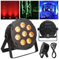 PAR laserové bodové svietidlo LED pódium LIGHT4ME PENTA PAR 8x12W MKII RGBWA PAR laserové bodové svietidlo LED pódium LIGHT4ME PENTA PAR 8x12W MKII RGBWA