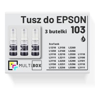 3x NOVÝ atrament 103 pre EPSON EcoTank L3250 L3210 L3266 L3560 L3151 L1110 3x NOVÝ atrament 103 pre EPSON EcoTank L3250 L3210 L3266 L3560 L3151 L1110