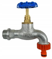 VENTIL, LIATINOVÝ, POZINKOVANÝ, HRÍBOVÝ VÝKRESNÍK S RÝCHLOKONEKTOROM 3/4" DN20 VENTIL, LIATINOVÝ, POZINKOVANÝ, HRÍBOVÝ VÝKRESNÍK S RÝCHLOKONEKTOROM 3/4" DN20
