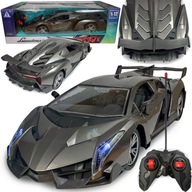 LAMBORGHINI VENENO OSVETLENIE BATERIE RC BEŽÍ