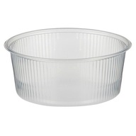 Jednorazové nádoby, okrúhle, priehľadné + vrchnáky 200ml PP, 100 kusov Jednorazové nádoby, okrúhle, priehľadné + vrchnáky 200ml PP, 100 kusov