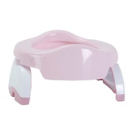 PotettePlus 2v1 záchodový nočník Poťah na záchodové sedátko ružový