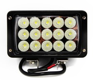 15 LED pracovná lampa LED 45W Difúzna 12-24V LED pracovná halogénová