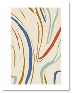 BOHO abstrakcia PLAKÁT 50x70cm obraz #T4 BOHO abstrakcia PLAKÁT 50x70cm obraz #T4