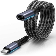 USB-C 3.2 Thunderbolt 100W 4K @ 60Hz predlžovací kábel 2m USB-C 3.2 Thunderbolt 100W 4K @ 60Hz predlžovací kábel 2m