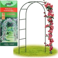 VEĽKÁ ODOLNÁ KOVOVÁ ZÁHRADNÁ PERGOLA 240 cm