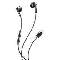 XO EP61 Lightning Bluetooth káblové slúchadlá do uší, čierne