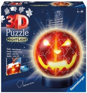 3D puzzle 72 Tekvica žiariaca v tme
