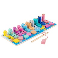 Montessori drevená edukačná hračka Smily Play Montessori drevená edukačná hračka Smily Play