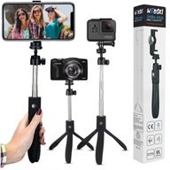 BLUETOOTH SELFIE STÍPOD PRE TELEFÓN GOPRO BLUETOOTH SELFIE STÍPOD PRE TELEFÓN GOPRO