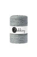 Paličkovaná šnúra Macrame 5mm 100m oceľ Paličkovaná šnúra Macrame 5mm 100m oceľ