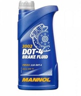 Brzdová kvapalina DOT 4 MANNOL 1L Brzdová kvapalina DOT 4 MANNOL 1L