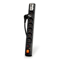 Acar USB prepäťová ochrana 3,0m čierna
