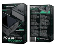 PowerBank 30000mAh 22,5W PD displej + USB-C