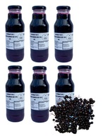 Šťava z čiernej bazy 100% 6x 330 ml (lisovaná bez) Šťava z čiernej bazy 100% 6x 330 ml (lisovaná bez)