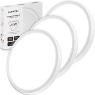 3x SURFACE SURFACE LED stropný panel, ROUND, 24W, 2160lm, neblikavý, CCD SLIM 3x SURFACE SURFACE LED stropný panel, ROUND, 24W, 2160lm, neblikavý, CCD SLIM