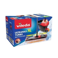 Plochý mop Vileda Ultramat XL Turbo odstreďovací mop Easy Wring Plochý mop Vileda Ultramat XL Turbo odstreďovací mop Easy Wring