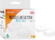 AKUKU LAKTAČNÉ NÁKRYTY NA PRSNÍKY 2KS A0248 AKUKU LAKTAČNÉ NÁKRYTY NA PRSNÍKY 2KS A0248