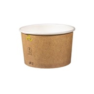 Kraft papierové misky Miska 115mm 500ml 50ks Kraft papierové misky Miska 115mm 500ml 50ks