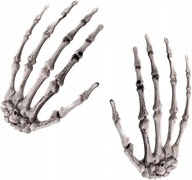 2 ks Halloween hororová dekorácia kostnej kosti na ruky