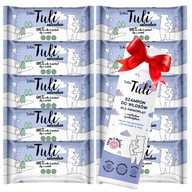 10x LUBA Tuli obrúsky Voda a Panthenol, olej + ZDARMA 10x LUBA Tuli obrúsky Voda a Panthenol, olej + ZDARMA