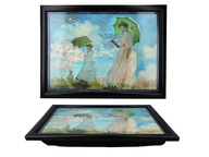 Stojan na notebook - C. Monet, Žena s dáždnikom (CARMANI) Stojan na notebook - C. Monet, Žena s dáždnikom (CARMANI)