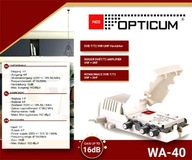 ANTÉNNY SPLITTER SO ZOSILŇOVAČOM OPTICUM WA-40 ANTÉNNY SPLITTER SO ZOSILŇOVAČOM OPTICUM WA-40