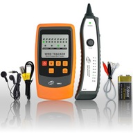 Vyhľadávač káblových párov, sieťový tester, lokátor káblov, RJ45, RJ11 meter Vyhľadávač káblových párov, sieťový tester, lokátor káblov, RJ45, RJ11 meter