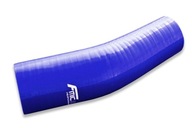 Silikónová redukcia koleno 23' 57/63 mm modrá Silikónová redukcia koleno 23' 57/63 mm modrá
