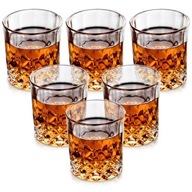 POHÁRKY NA NÁPOJ NA WHISKY 280 ml SADA 6 HRUBÝCH POHÁR NA DARČEK POHÁRKY NA NÁPOJ NA WHISKY 280 ml SADA 6 HRUBÝCH POHÁR NA DARČEK