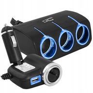 ADAPTÉR DISTRIBÚTOR ZAPAĽOVAČA 4 ZÁSUVKY + 1 USB ADAPTÉR DISTRIBÚTOR ZAPAĽOVAČA 4 ZÁSUVKY + 1 USB