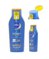NIVEA opaľovacie mlieko SPF 20 400 ml NIVEA opaľovacie mlieko SPF 20 400 ml
