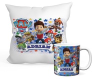 SET HRNČEK + VANKÚŠ TÍM Tlapkovej patroly + AKÝKOĽVEK MENO SET HRNČEK + VANKÚŠ TÍM Tlapkovej patroly + AKÝKOĽVEK MENO