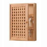 Bambusová skrinka na kľúče Zeller Závesná polička