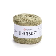 Yarnart Linen Soft / 100 g / ľanová viskóza bavlna / 7313 / Jasne Kha Yarnart Linen Soft / 100 g / ľanová viskóza bavlna / 7313 / Jasne Kha