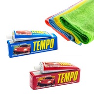 Leštiaci set TEMPO LIGHT ABRASIVE PASTE SHINE SHINE MICROFIBER