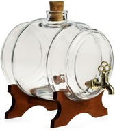 Sud sud, sklenená misa s kohútikom, 2L Sud sud, sklenená misa s kohútikom, 2L