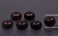 Hnedý obsidiánový okrúhly kabošon, priemer 10 mm Hnedý obsidiánový okrúhly kabošon, priemer 10 mm