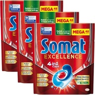 Somat Excellence Kapsule do umývačky riadu 3x 48 ks