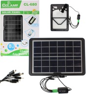 Turistická solárna nabíjačka Solar 5V 8W USB