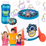 BUBLINOVÝ STROJ GENERÁTOR BUBLÍN AUTOMATICKÝ MULTIBUBLIEN S HUDBOU + LED + KVAPALINA BUBLINOVÝ STROJ GENERÁTOR BUBLÍN AUTOMATICKÝ MULTIBUBLIEN S HUDBOU + LED + KVAPALINA