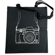 Nákupná taška s cool potlačou: HOBBY CAMERA Nákupná taška s cool potlačou: HOBBY CAMERA