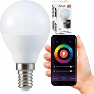 LED FILAMENT E14 WW-CW+RGB Smart TUYA WiFi žiarovka