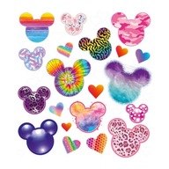 veľké SPOTS RAINBOW nášivky na oblečenie MYŠ veľké SPOTS RAINBOW nášivky na oblečenie MYŠ