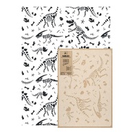 Maliarska šablóna OPAKOVATEĽNÁ Opakovane použiteľná TAPETA 59x95cm Kostry DINOSAURY Maliarska šablóna OPAKOVATEĽNÁ Opakovane použiteľná TAPETA 59x95cm Kostry DINOSAURY