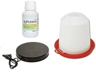 Zimný set pre sliepky, ohrievač, napájadlo a vitamíny Zimný set pre sliepky, ohrievač, napájadlo a vitamíny